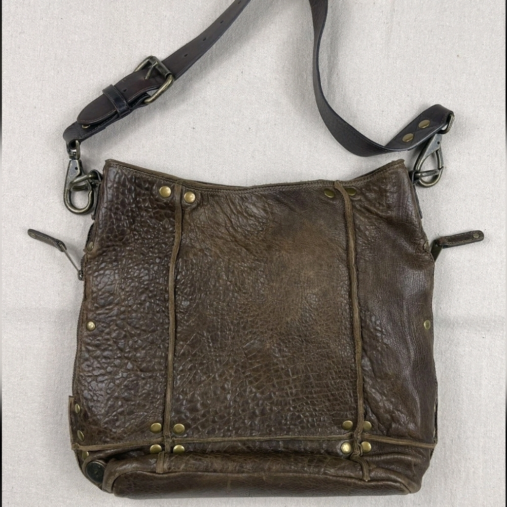 Brown Leather Men's Bag
